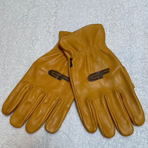 Gopher Leather Work Gloves. - Picture 1 of 4